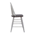 Farmhouse White Windsor Back Counter Chair- Set of 2