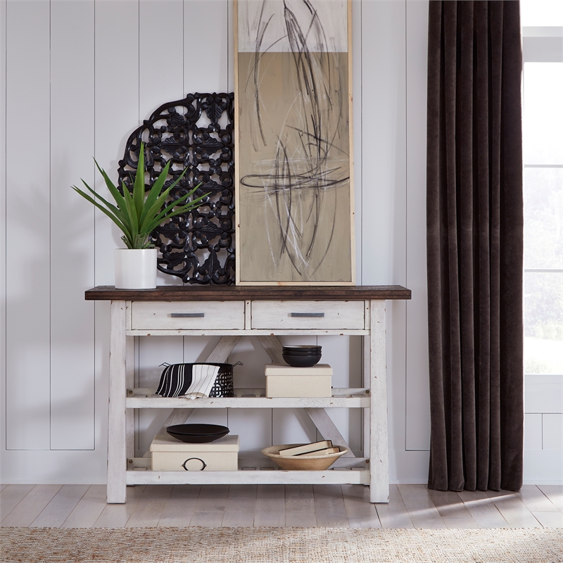 Farmhouse White Server