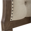 Americana Farmhouse Queen Tufted Panel Headboard - Dusty Taupe