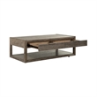 Bartlett Field Cocktail Table in Dusty Taupe