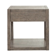 Bartlett Field End Table in Driftwood