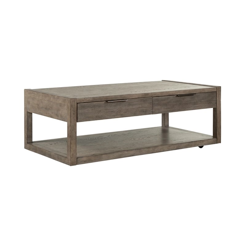 Bartlett Field Contemporary Wood 3 Piece Set (1-Cocktail 2-End Tables)