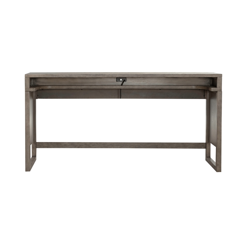Bartlett Field Console Bar Table in Driftwood