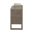 Bartlett Field Console Bar Table in Driftwood