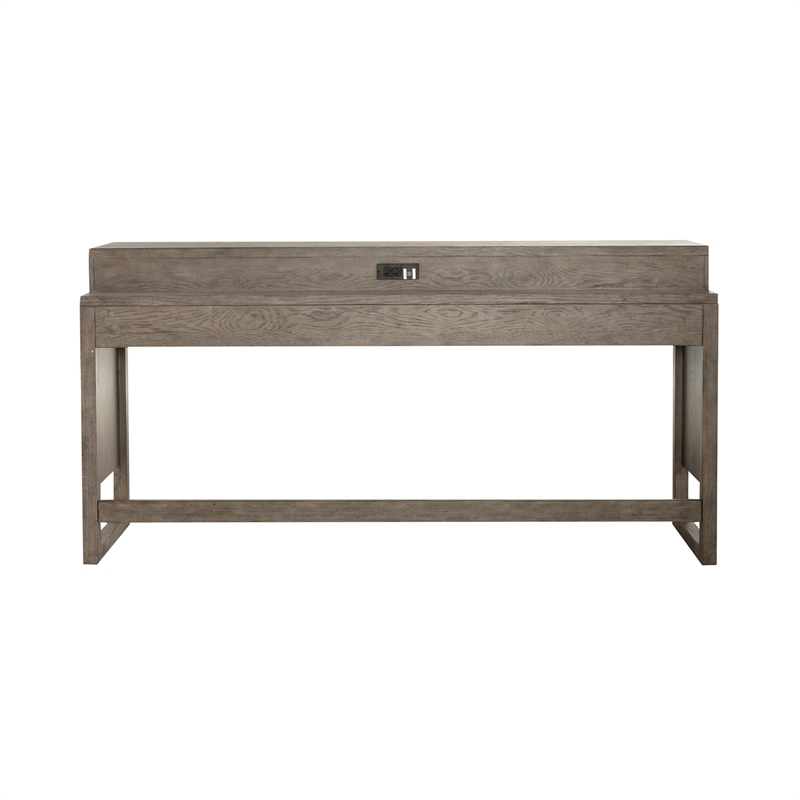 Bartlett Field Console Bar Table in Driftwood