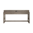 Bartlett Field Console Bar Table in Driftwood