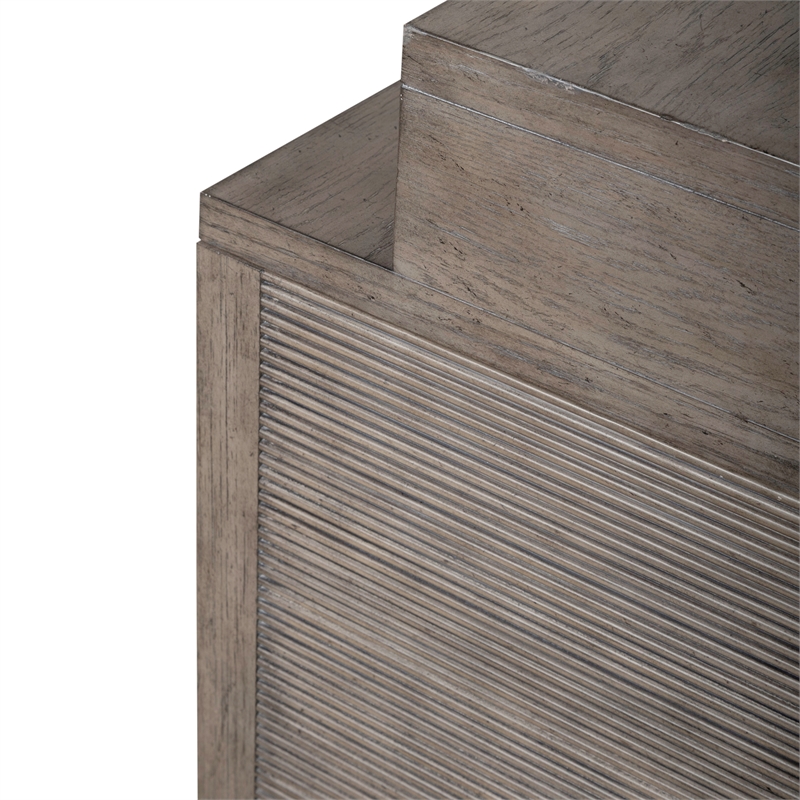 Bartlett Field Console Bar Table in Driftwood