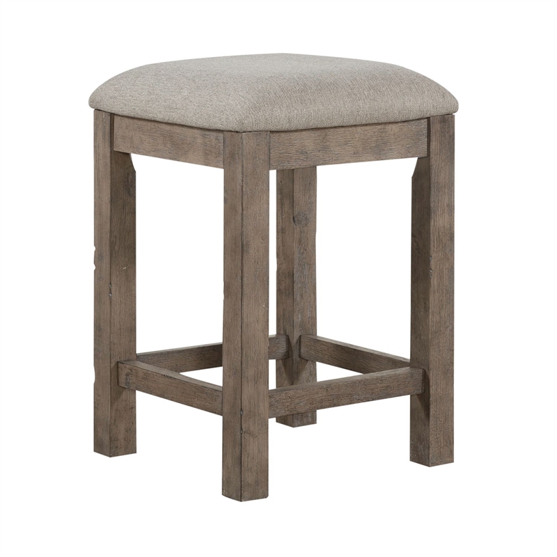 Bartlett Field Contemporary Wood 4 Piece Console Table Set in Driftwood