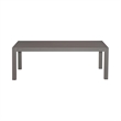 Liberty Furniture Plantation Key Aluminum Outdoor Cocktail Table in Gray Granite