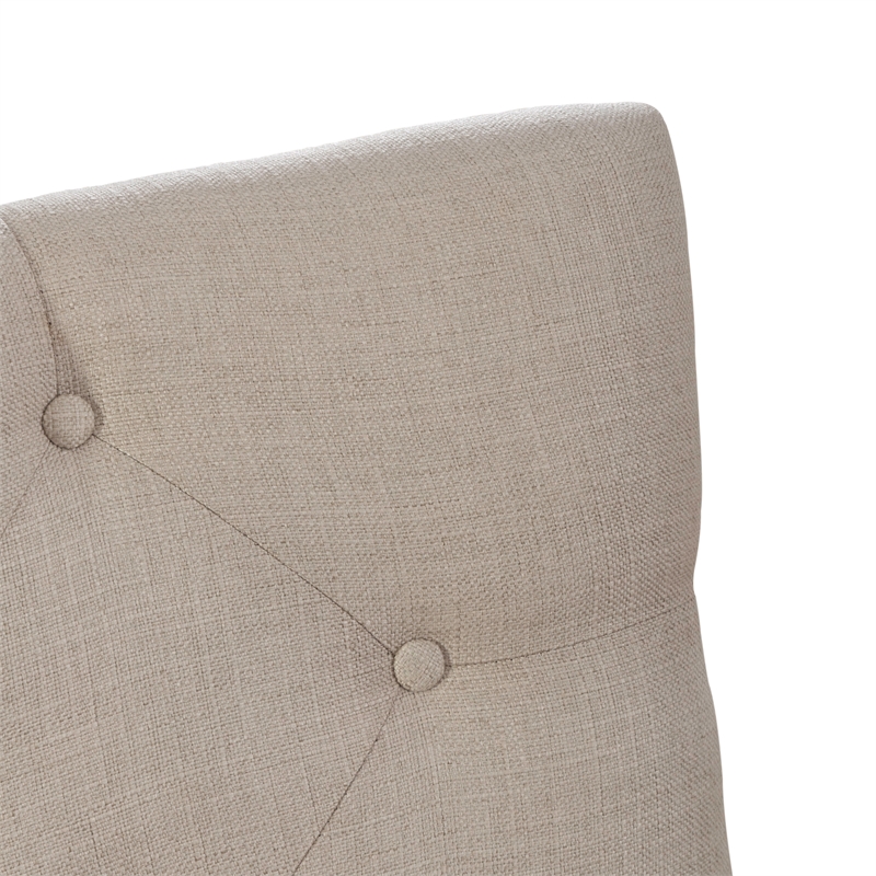 Americana Farmhouse Upholstered Shelter Side Chair (RTA) - Set of 2