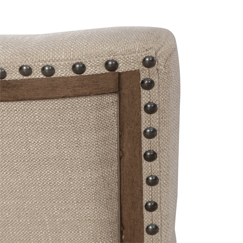 Americana Farmhouse Upholstered Shelter Side Chair (RTA) - Set of 2