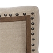 Americana Farmhouse Upholstered Shelter Side Chair (RTA) - Set of 2