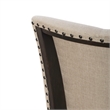 Americana Farmhouse Upholstered Shelter Side Chair (RTA) - Black - Set of 2