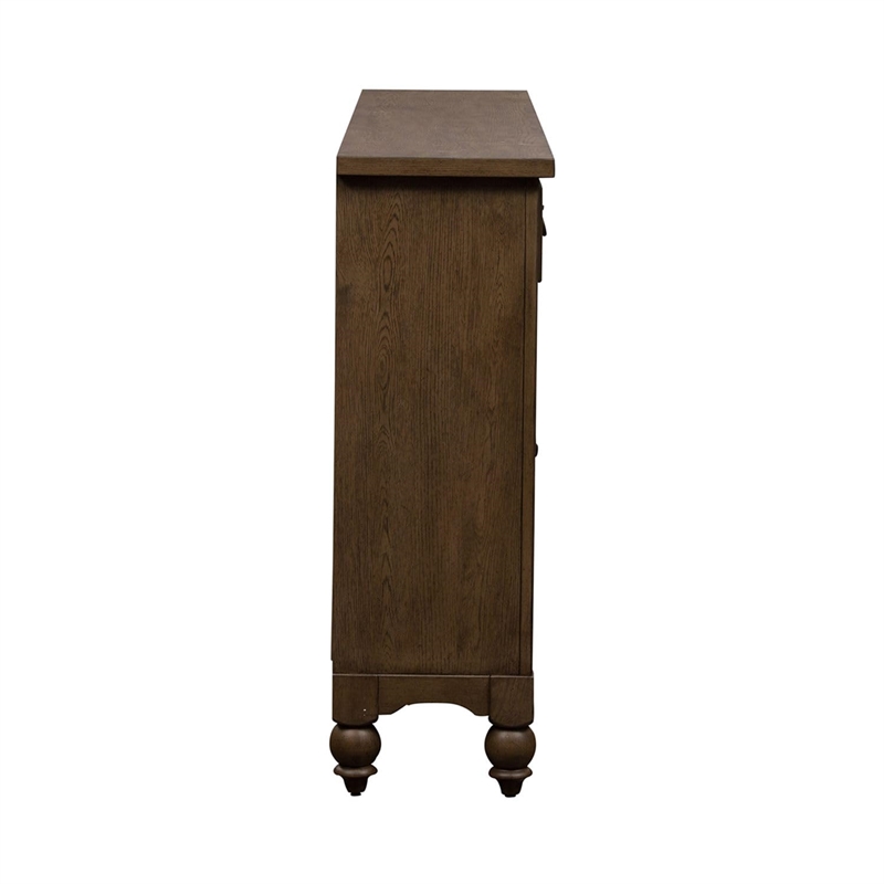 Americana Farmhouse Hall Buffet - Dusty Taupe
