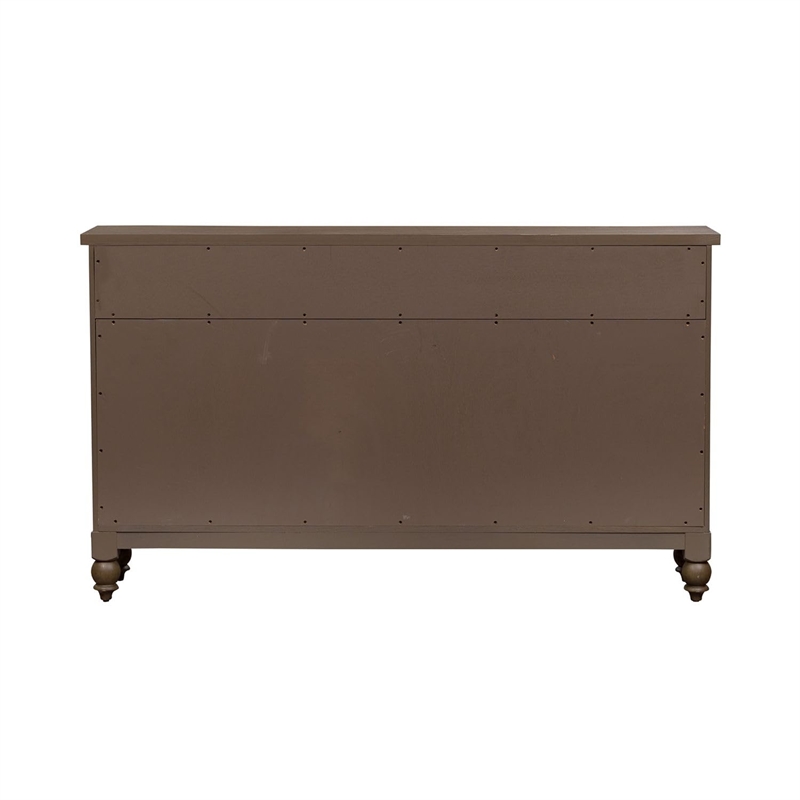 Americana Farmhouse Hall Buffet - Dusty Taupe