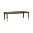 Americana Farmhouse 7 Piece Leg Table Set