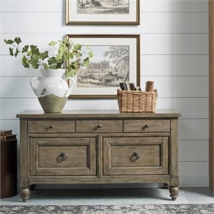 Americana Farmhouse Credenza - Dusty Taupe