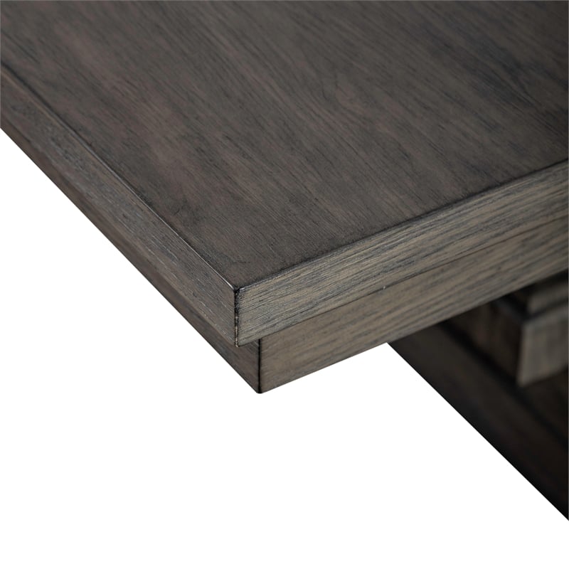 Westfield Trestle Table Set - Havana Brown Finish