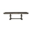 Westfield 7 Piece Trestle Table Set - Havana Brown Finish