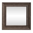 Liberty Furniture Horizons Contemporary Wood Mirror in Graystone