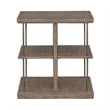 Liberty Furniture City Scape Wood End Table in Burnished Beige