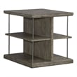 Liberty Furniture City Scape Wood End Table in Burnished Beige