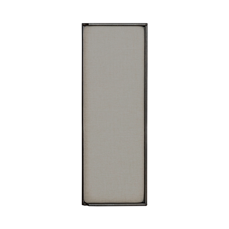 Liberty Furniture Mill Creek Wood Wall Bench in Peppercorn Espresso