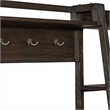Liberty Furniture Mill Creek Transitional Wood Wall Unit in Peppercorn Espresso
