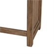 Liberty Furniture Pinebrook Ridge Console Bar Table in Weathered Toffee