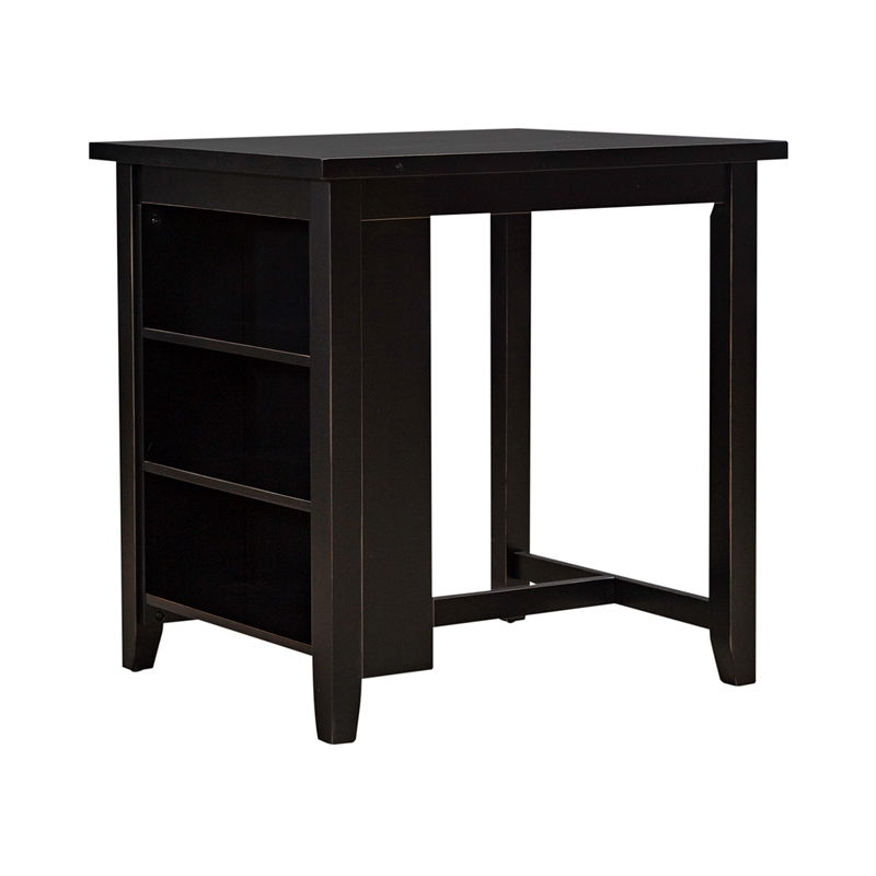 Brook Creek 3 Piece Counter Set - Black