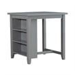 Brook Creek 3 Piece Counter Set in Gray