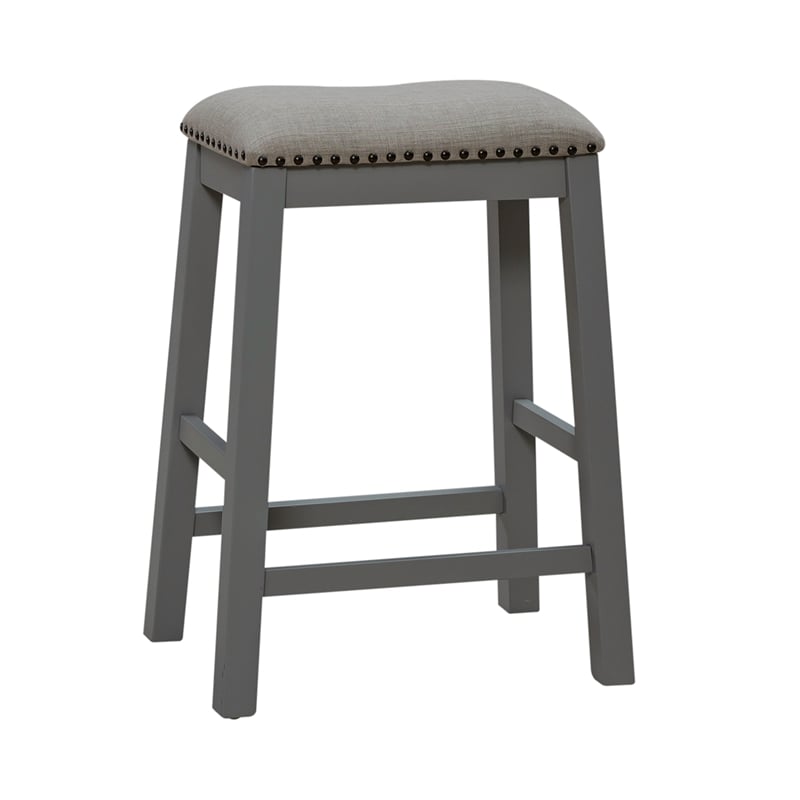 Brook Creek 3 Piece Counter Set in Gray
