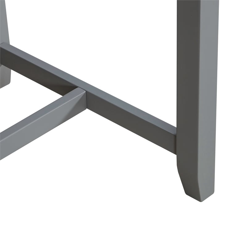 Brook Creek 3 Piece Counter Set in Gray