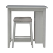 Brook Creek 3 Piece Counter Set - White