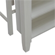 Brook Creek 3 Piece Counter Set - White