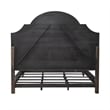 Paradise Valley King Uph Bed- Saddle Brown