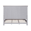 Ivy Hollow King Storage Bed in Weathered Linen