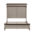 Ivy Hollow Queen Mantle Bed in Weathered Linen