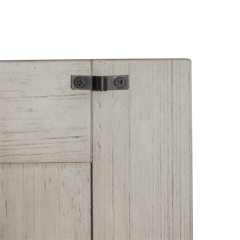 Ivy Hollow Door Chest in Weathered Linen
