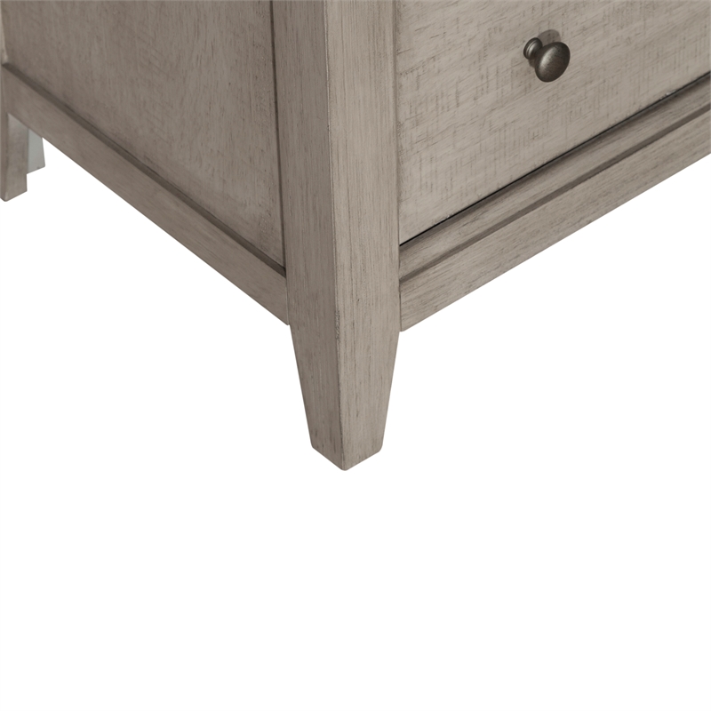 Ivy Hollow Door Chest in Weathered Linen