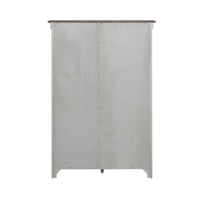 Ivy Hollow Door Chest in Weathered Linen