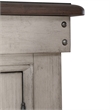 Ivy Hollow Door Chest in Weathered Linen