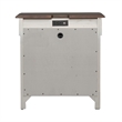Ivy Hollow 3 Drawer Night Stand w/ Charging Station
