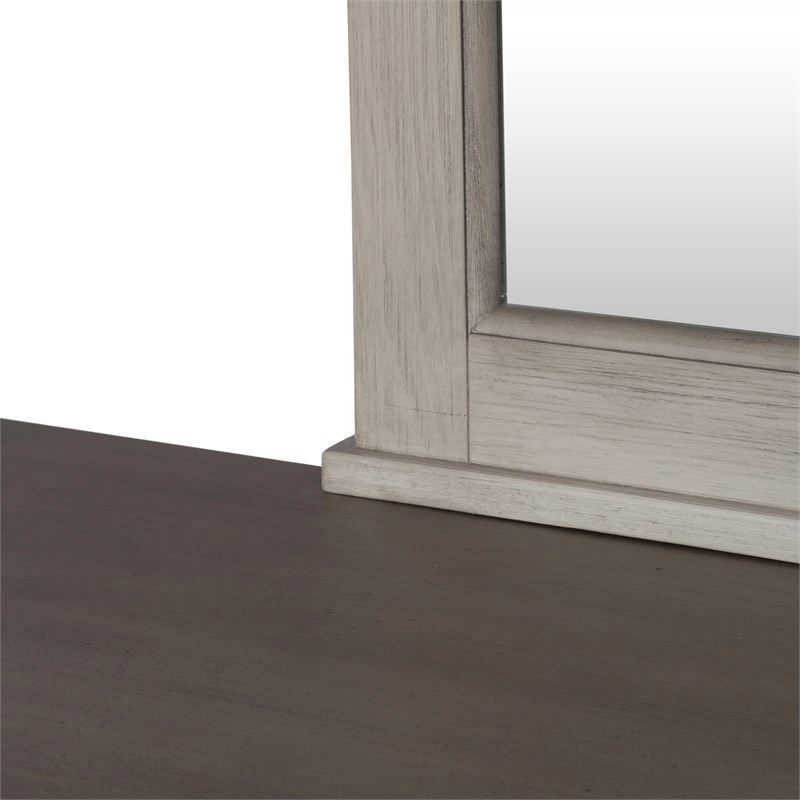 Ivy Hollow Dresser & Mirror in Weathered Linen