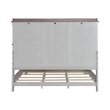 Ivy Hollow King Mantle Storage Bed in Weathered Linen