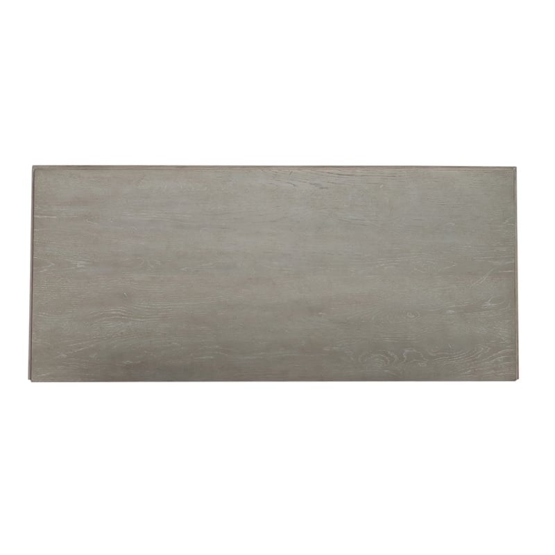 Belmar 5 Drawer Chest - Washed Taupe & Silver Champagne