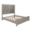 Belmar King California Upholstered Bed in Washed Taupe