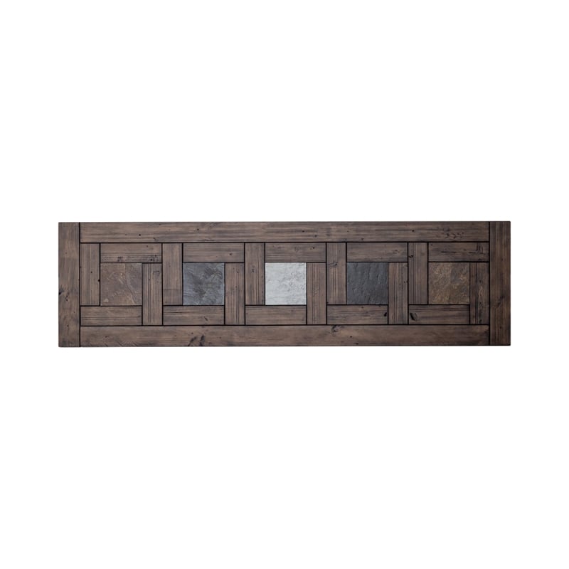 Liberty Furniture Arrowcreek 4-Piece Console Bar Set in Weathered Stone