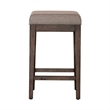 Liberty Furniture Arrowcreek Upholstered Console Stool in Weathered Stone