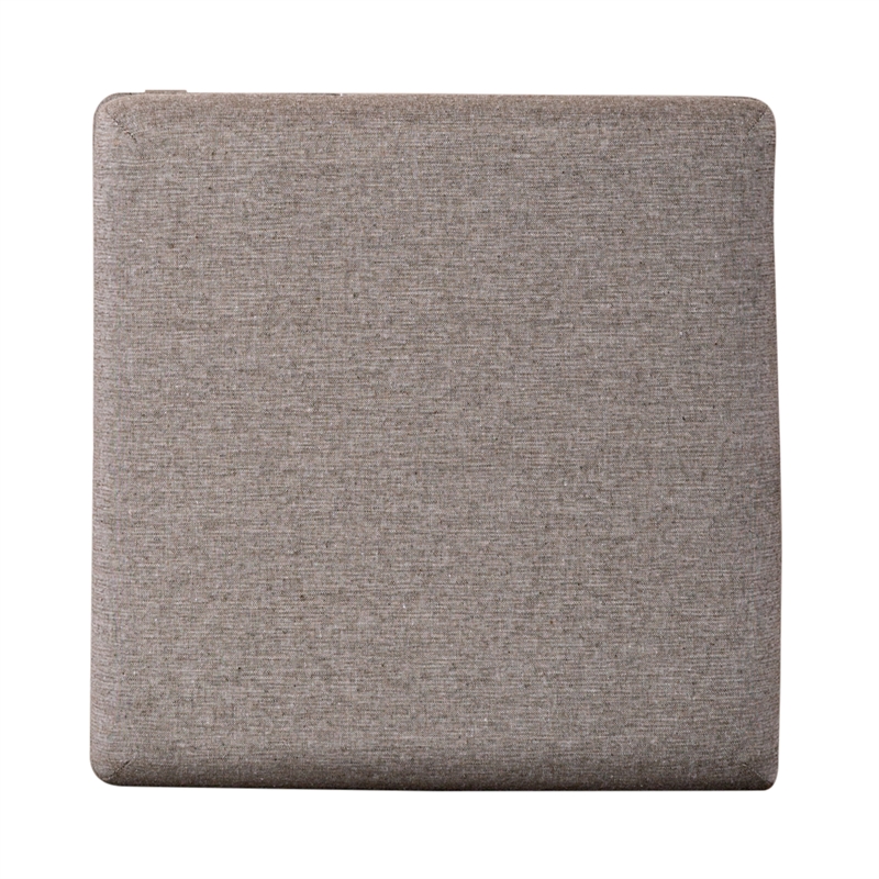 Liberty Furniture Arrowcreek Upholstered Console Stool in Weathered Stone